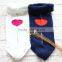 fashion jacquard 100% cotton children tights winter warm terry tights baby infant pantyhose