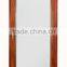 Aluminium wood clad double glazing casement door designfrom Zhongshan broad Factory