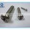 Cross recessed pan head screws with high quality