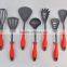7-Piece FDA LFGB Nylon Cooking Utensils Sets With TPR Handle OEM & ODM Kitchen Tool Gadgets