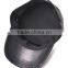 New Fashion Men's 100% Real Leather Hat / Officers cap / Flat Beret/ Golf Hats