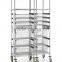 Hospital Mobile Sliding Basket Cart