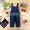 2015 new model cheap kids denim overalls