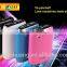 Guoguo 2016 fashion colorful dual usb 6600mah portable power bank permanent magnet charger