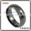 fashional women black ceramic ring for unisex