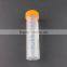 medical laboratory equipment screw cap 50ml centrifuge tube flat bottom
