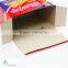 Glossy cardboard biscuit cookie packaging box gift box with handle