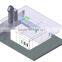 JF 2 in 1 spray booth painting line big air volume 8 meter for car repair shop
