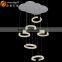 Crystal Sand Pendant Lamp Lampadari Modern Acrylic Light OXD9065-6C