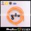 Professionally customized Safety sports round 3mm elastic shoelace with stopper