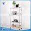 chrome storage rack / metal shelving rack