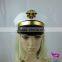 White embroidery navy captain hat sailor hat naval cap police officer hat