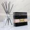 luxury matte black customer design perfume box with logo printed