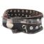 Boshiho Jewelry Leather Multilayer Buff Bracelet with a Chain