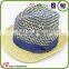 Character Style And Plain Dyed Pattern lady Cowboy Staw Hat