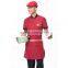 Top Quality hot sell stylish hotel modern restaurant uniforms