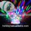 Popular 3W E27 Colorful Auto Rotating RGB Bulb LED Stage Light