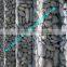 high quality galvanized wire mesh twisted gabion,hexagonal stone cage
