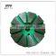 3" Metal Bond Hook and Loop Fastener Backed Grinding Pad for Polishing Concrete Floor