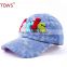 Hot Sale Promotional Custom Sports Cap for Kids Girls and Boys Flat Hat With Embroidered Letters PARIS