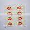 Cheapest art paper sticker with matte lamination