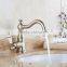 New Design Wholesale Product Oil Rubbed Bronze Solid Brass Classical Style Bathroom Basin Sink Faucet FLG100051
