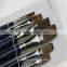 Brushes Manufacturer Synthetic Flat Paint Brush wooden handle