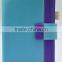 purple color pu leather daily organizer