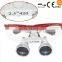 Optical 2.5X 3.5X Dentist Surgical Binocular Dental Loupe and LED Headlight magnifying glass