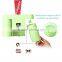 Toothbrush holder and toothpaste dispenser