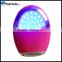 LED Light Waterproof Face washing Vibration Facial cleanser silica gel brush with USB charge