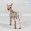 plush animal shape big size antique deer christmas decorations