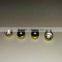 8mm crimp golden aluminum caps for glass cartridges