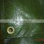 HuiQuan Rotproof pe tarpaulin with pp rope and aluminum eyelet