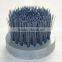 special steel wire disc brush for polishing and cleaning machine