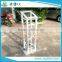 aluminum truss rostrum with acrylic top plate