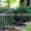 security Security handrail with wrought iron and steel material design