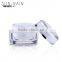 Empty makeup packaging clear round acrylic classic style crystal cosmetic jar