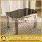 black extendable glass dining table 918#