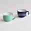 ceramic cheap soup mug colorful stoneware soup mug