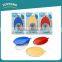 Customised Colorful Bathroom Accessory Plastic Soap Dish Holder Plastic Soap Case With Groove