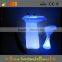 Multifunctional outdoor PE plastic lighting function wedding tables
