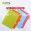 Eco-friendly healthy colorful plastic chopping board (four pieces)