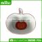 Apple/ pear/ orange/ strawberry fancy fruit shape baby melamine bowls customized