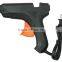 Black Iron Hot Glue Gun with 15 Pieces Melt Glue Sticks, 20 Watts