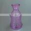 50ml 100ml empty reed diffuser glass bottle fragrance pink decorative glass bottle reed diffuser stopper wholesale free sample