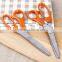 Customized colorful fashional PP handle stainless steel top quality tailor scissors