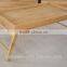 Wholesale Bamboo Foldable Breakfast Table/folding bambu Serving tray