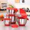 wholesale non-slip Stainless Steel Mixing salad bowl with spout