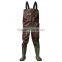 camo waterproof wader chest nylon wader